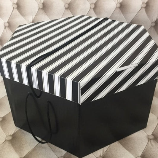 Black/White Hat box