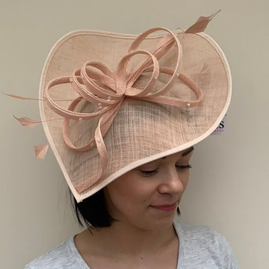 J Bees JB22/218 blush Peach Pink Disc with Sparkle