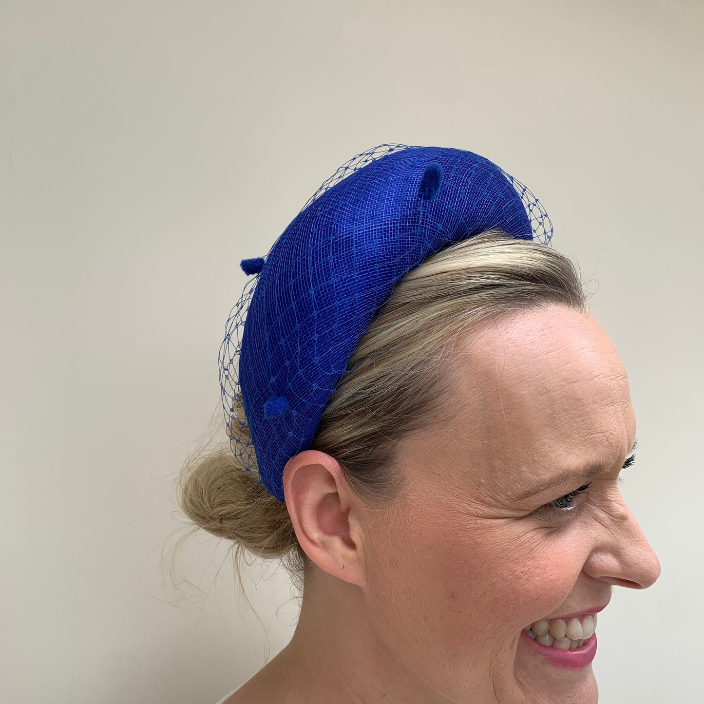 Max and Ellie HF6 Fascinator in Blues
