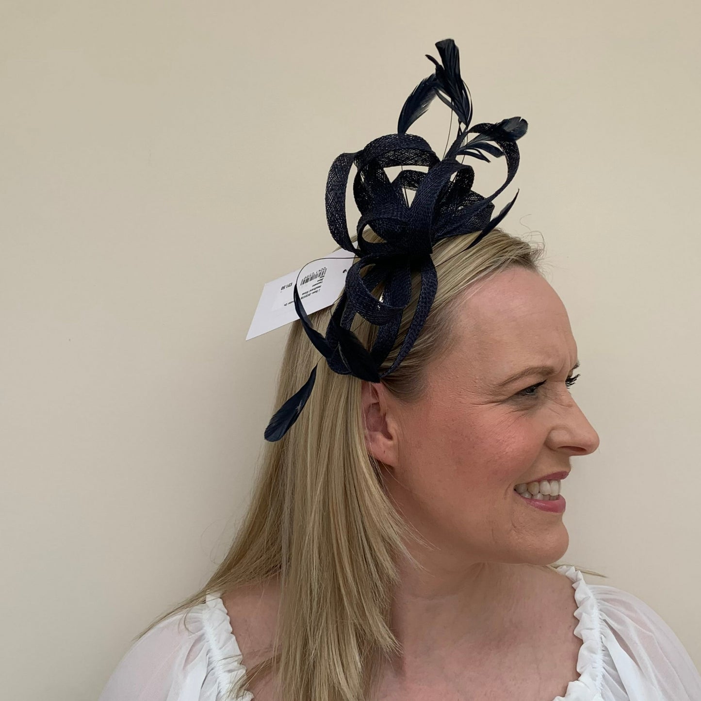 J Bees JB22/238 Fascinator On Headband  in Blues