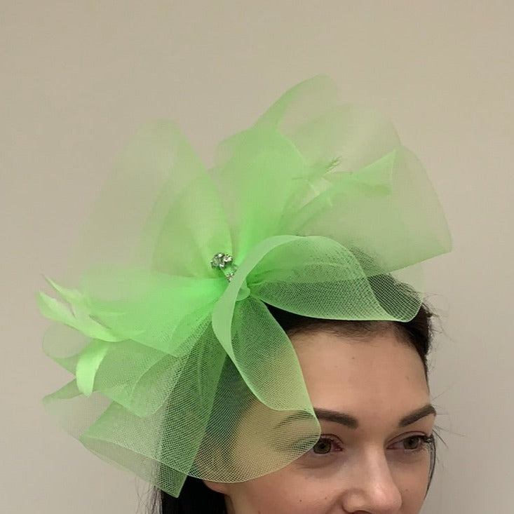 Libby Bea Crin Fascinator with Sparkle