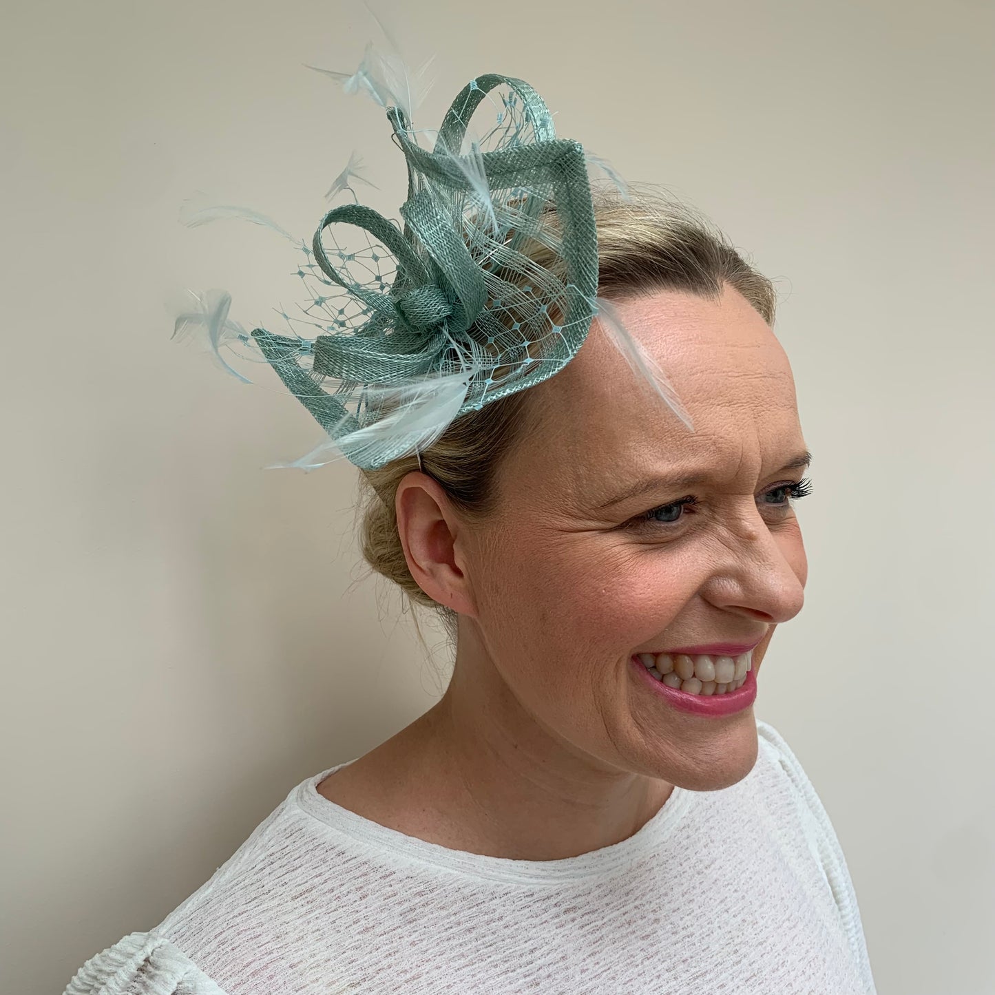 Max and Ellie HF1 Fascinator in Blues