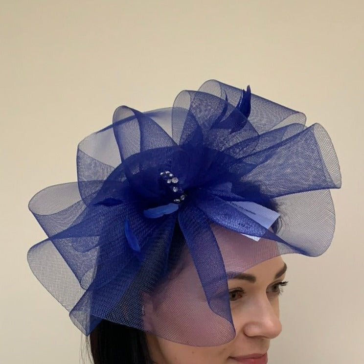 Libby Bea Crin Fascinator with Sparkle