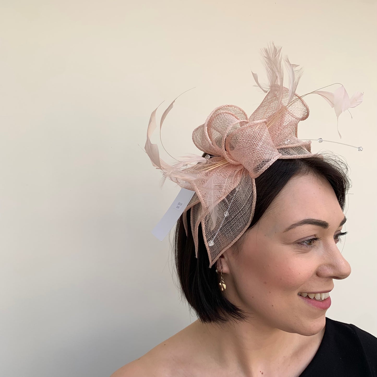 J Bees JB23/318 Fascinator in Pinks