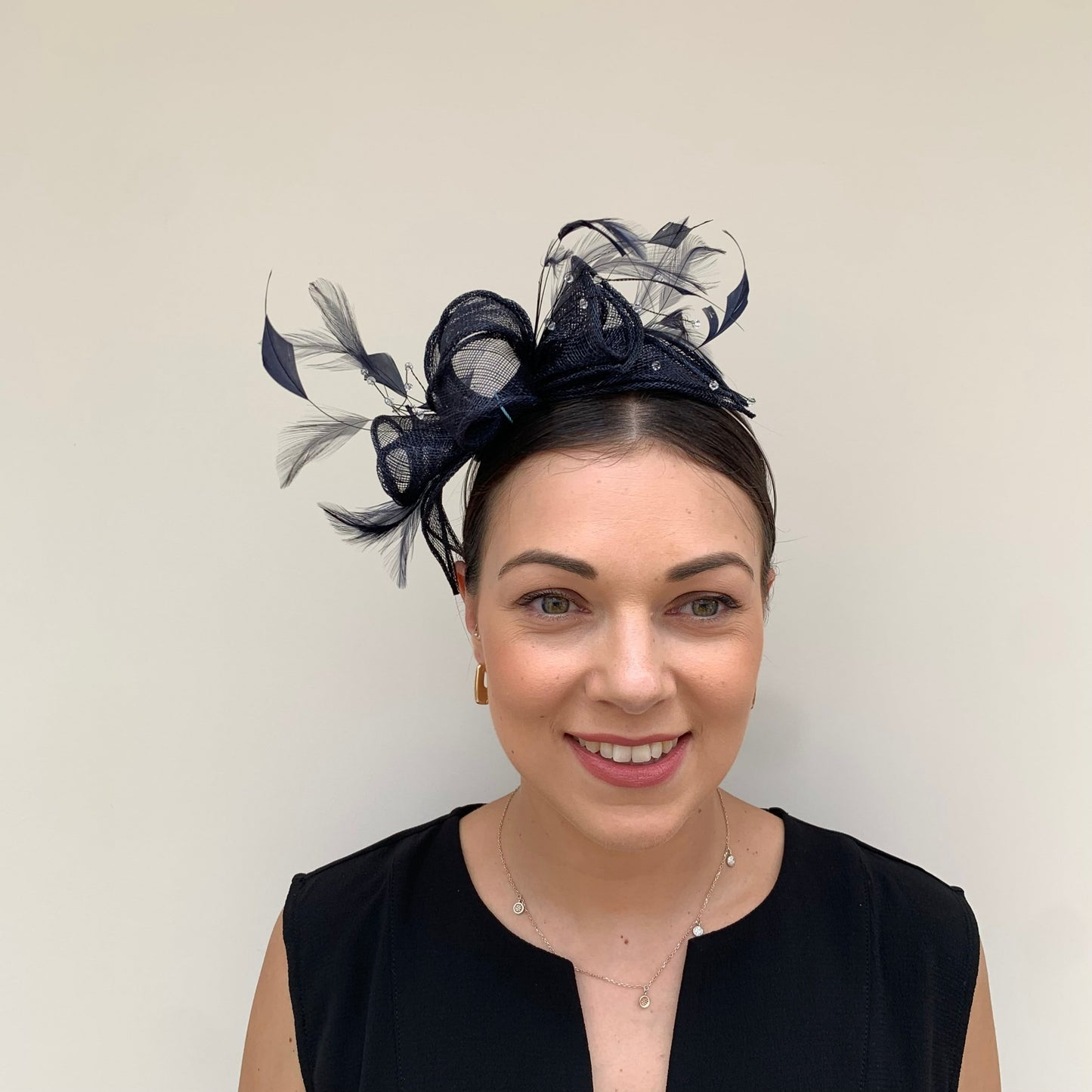 Max and Ellie CF1 Fascinator in Blues