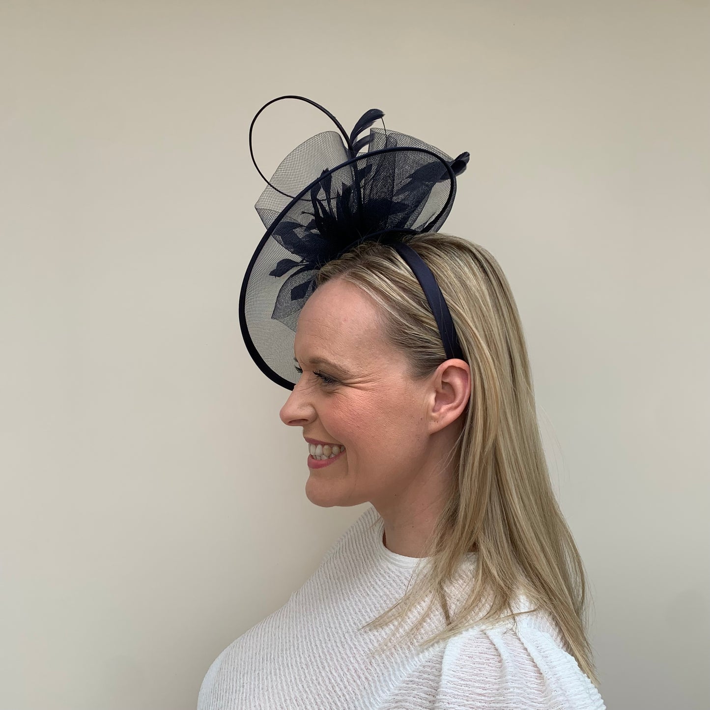 J Bees JB22/269 Fascinator in Blues