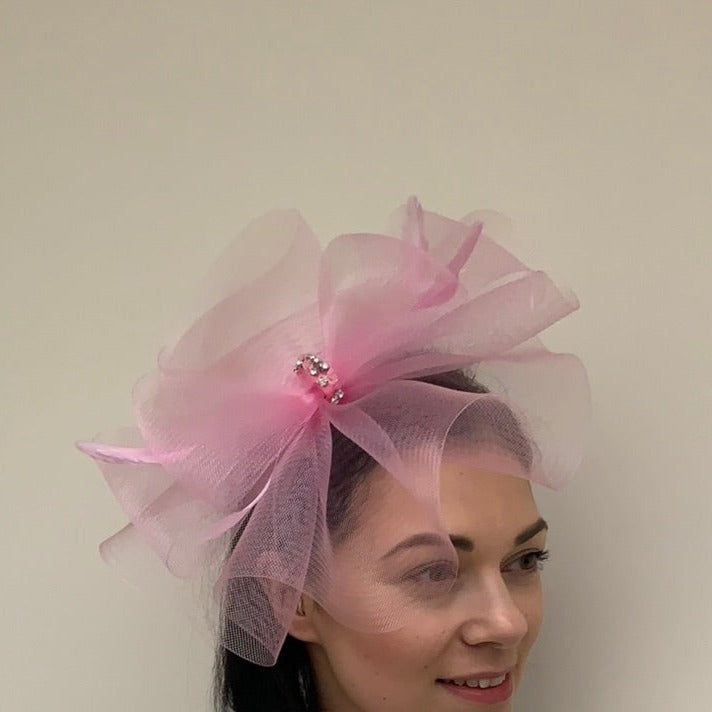 Libby Bea Crin Fascinator with Sparkle