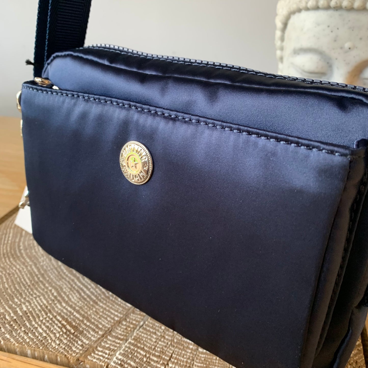 Kipling Abanu Handbag in Cosmic Blue